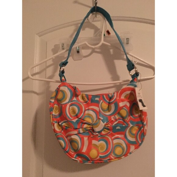 Cato Women's Print HandBag Crossbody Bag Purse Colorful Multi-Color - Picture 1 of 10